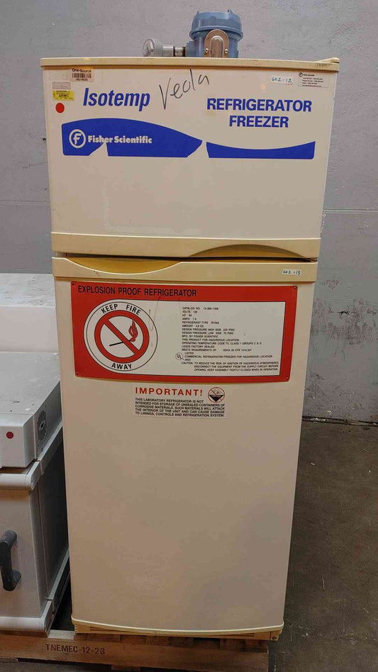 AS-IS Fisher Scientific Isotemp Refrigerator/freezer 120V 1.9A R134A (108963)