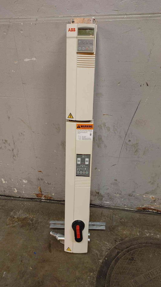 7.5HP ABB ACH401C00932 Control Panel 3PH 380-480VAC w/ Bypass (108943)