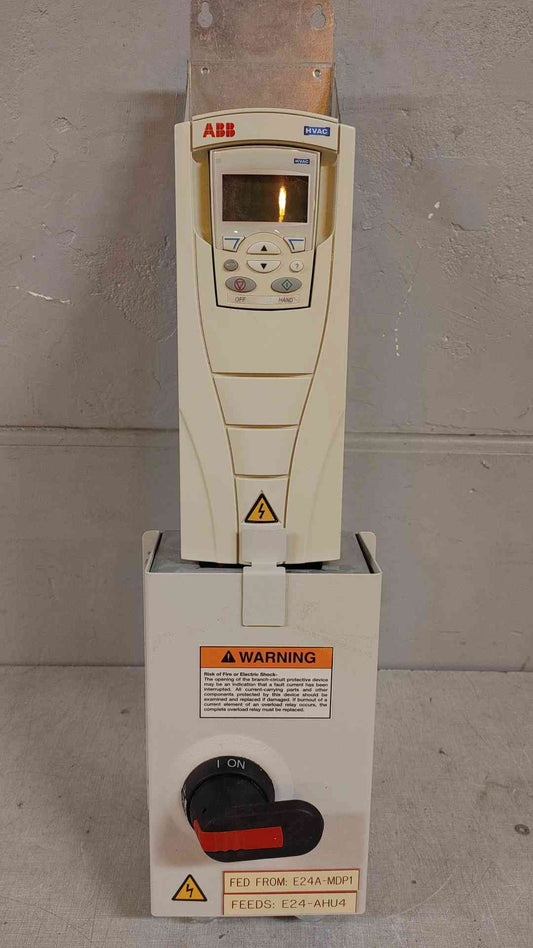 3HP ABB VFD 480 VAC 6.9 Amp ACH550-PD-06A9-4 (108950)