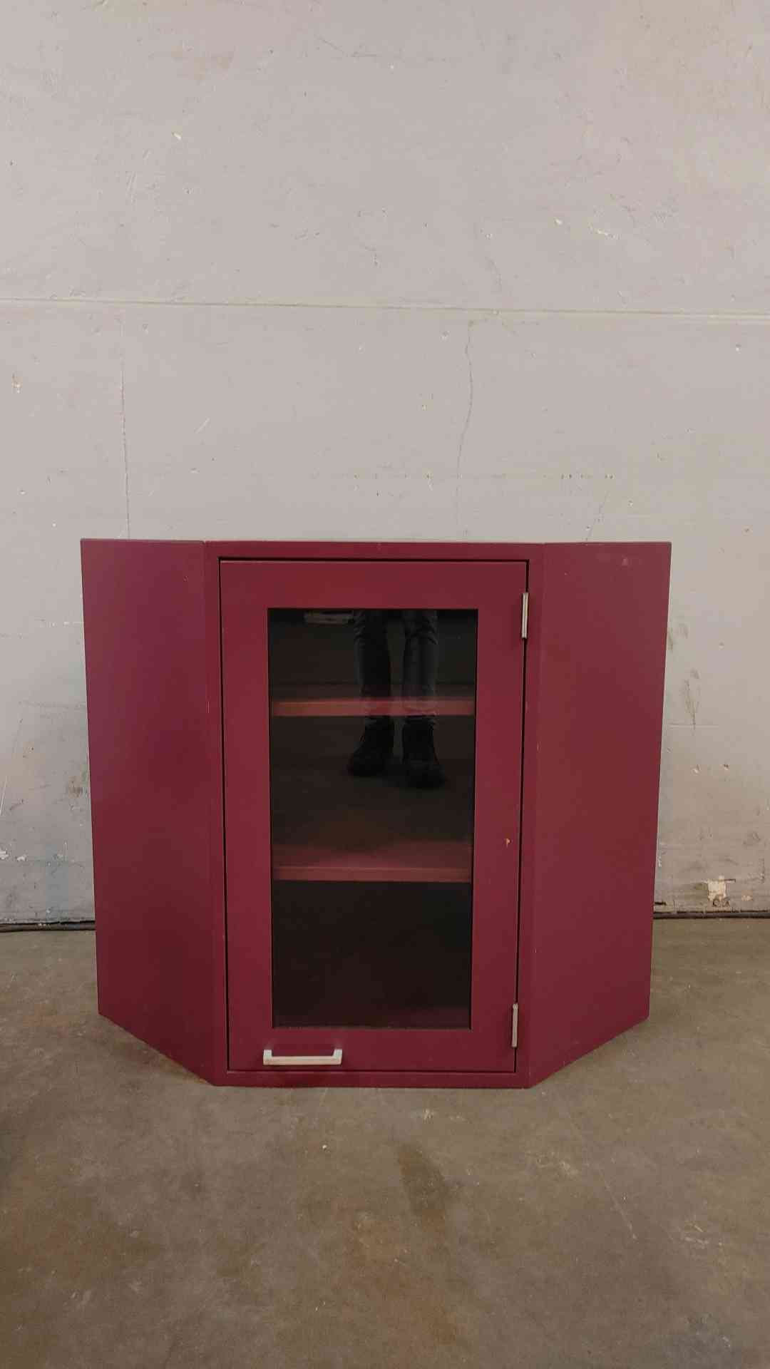 3' Hamilton Single Glass Overhead Casework (109024)