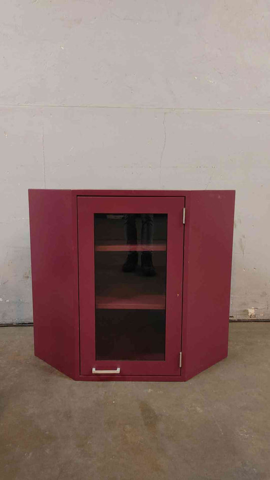 3' Hamilton Single Glass Overhead Casework (109024)
