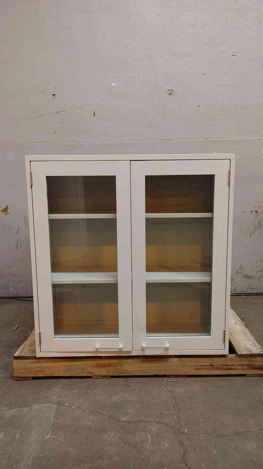 3' Hamilton Dual Glass Door Overhead Casework (109047)