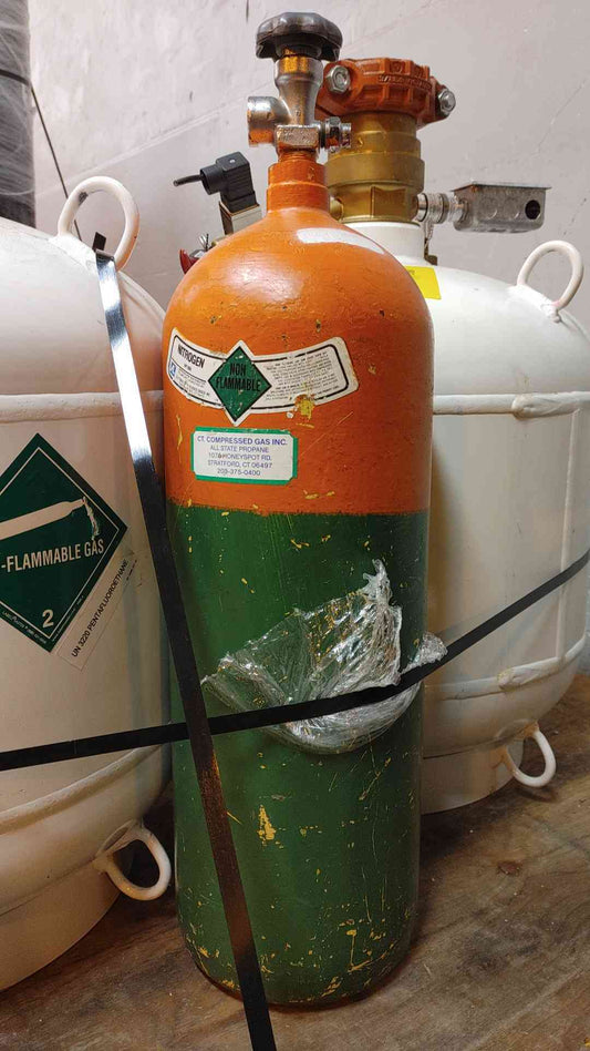 Nitrogen Tank UN1066 Compressed Gas (109070)
