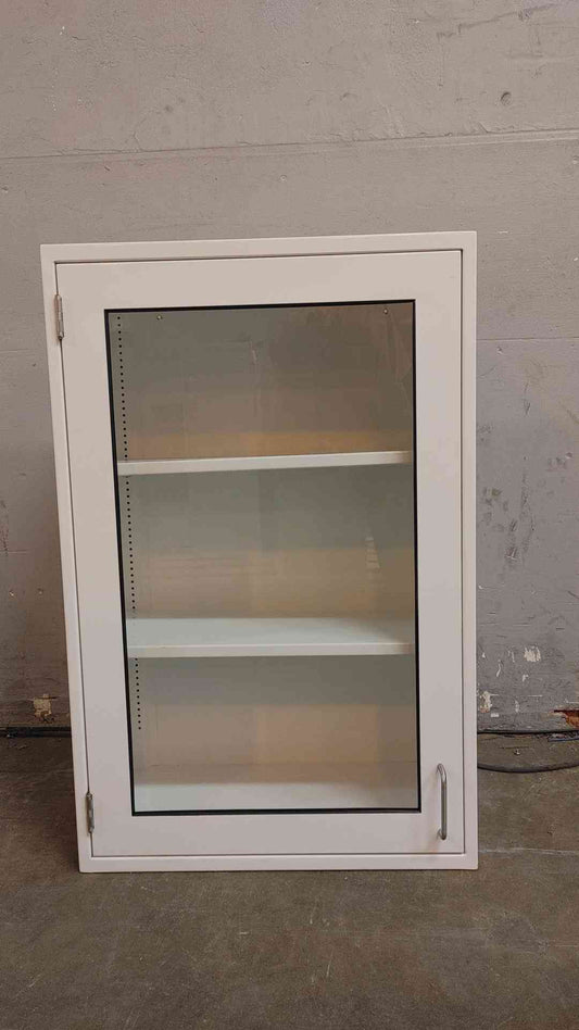 2' Jamestown Single Glass Door Overhead Casework (109232)