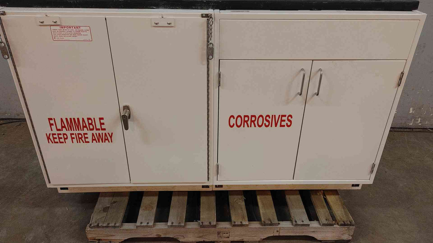 Hamilton Scientific Flammable And Corrosives Cabinet With Countertop (109260)