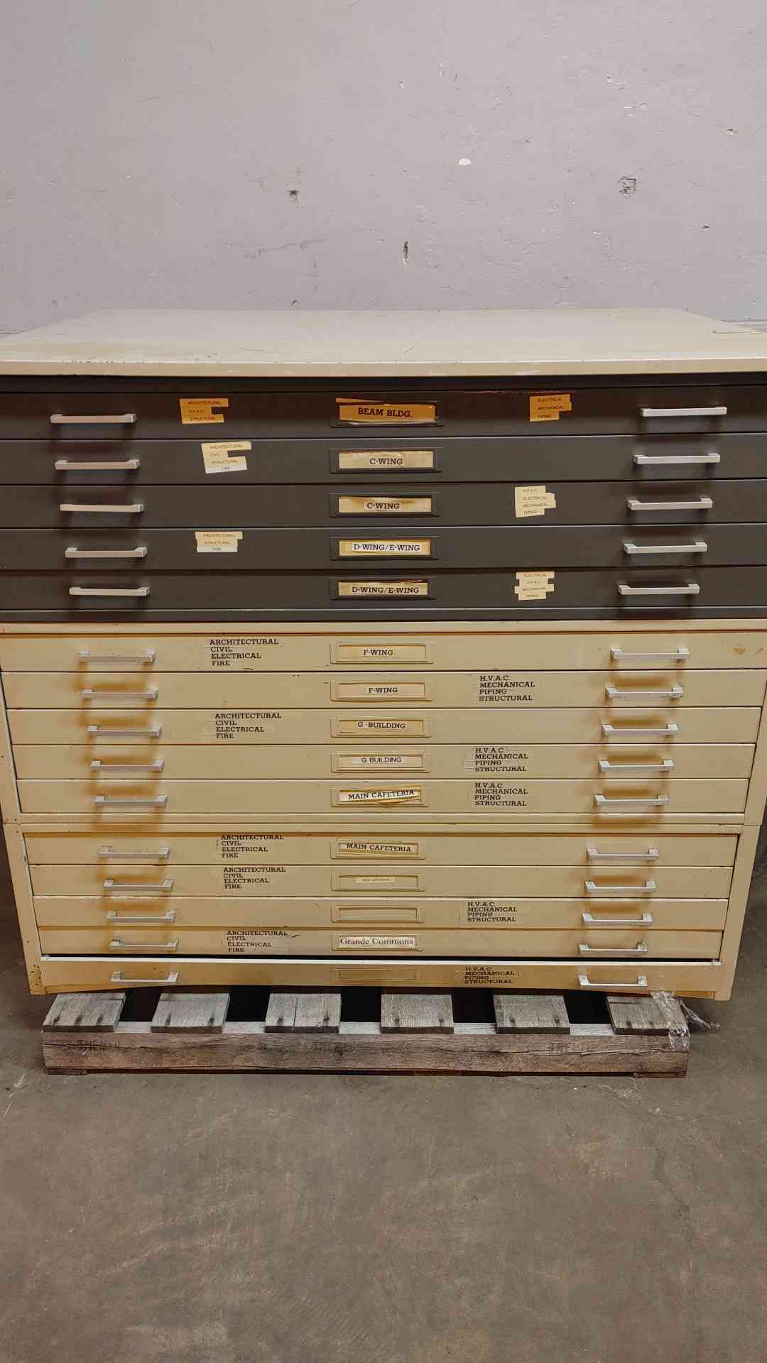 54" Hamilton 3 Tier Storage Cabinet (109280)