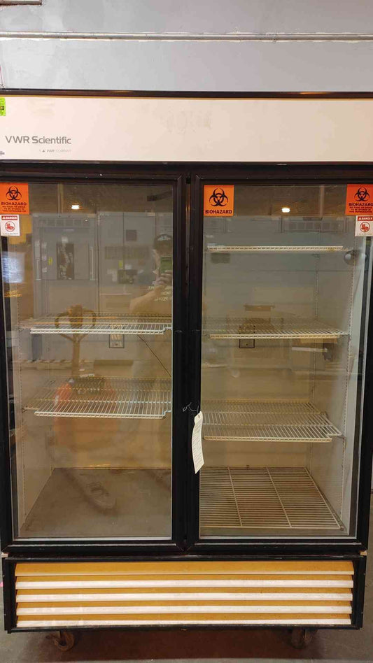 VWR Scientific 2 Door Lab Refrigerator GDM-49 115V 60 CYC 1 Ph 10A (109277)