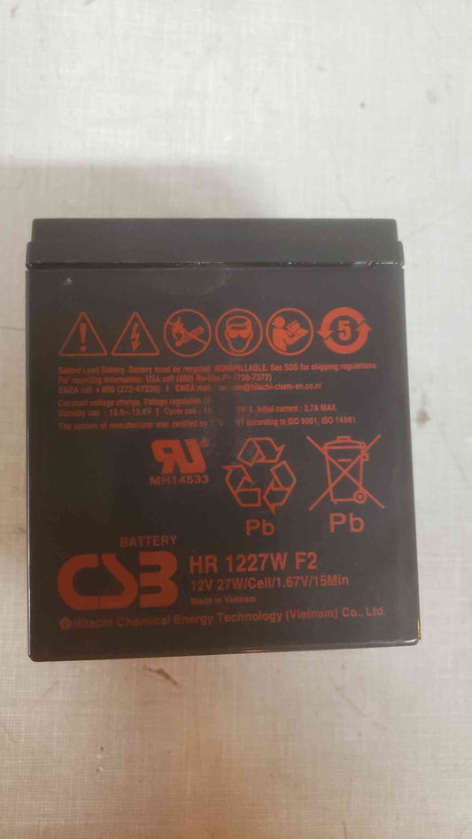 '19 2.25AH CSB 12V Sealed Lead Acid Battery HR 1227W F2 (SKU: 109348)