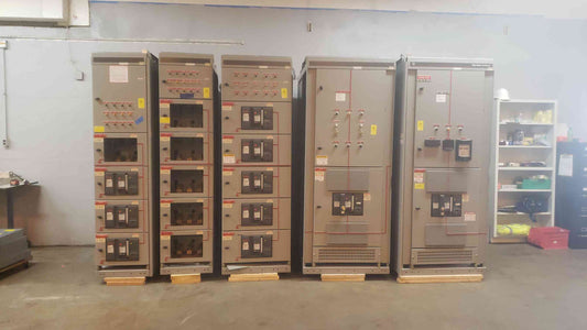 GE 4000A Power Break Switchboard Switchgear 5 Sections 2 Main 3 Dist (SKU: 109438)
