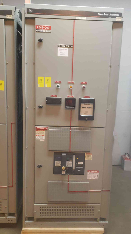 GE 4000A Power Break Switchgear Section 1 480V (SKU: 109439)