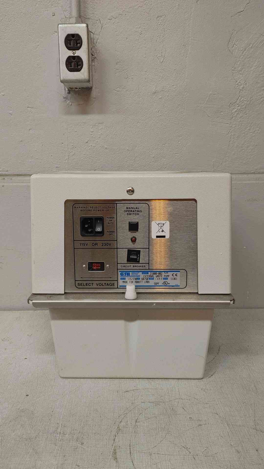 GRI External Waste Pump 115V 21000-002 (109456)