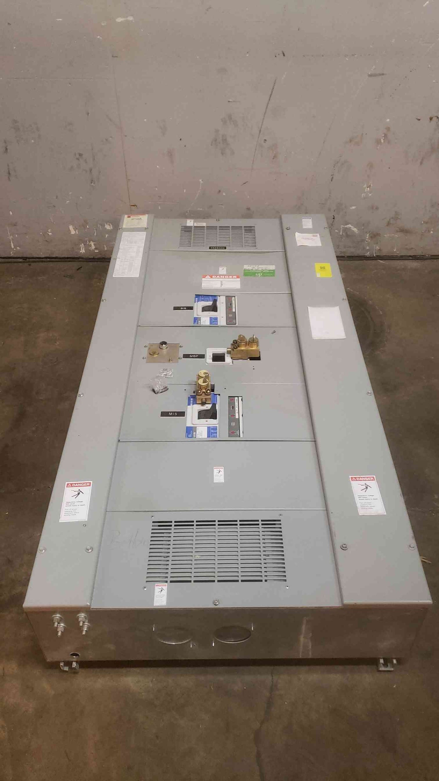 Cutler-Hammer PRL4B 600A 480V Panelboard 1200A Neutral w/ LD3600F 500A Breaker (SKU: 109562)