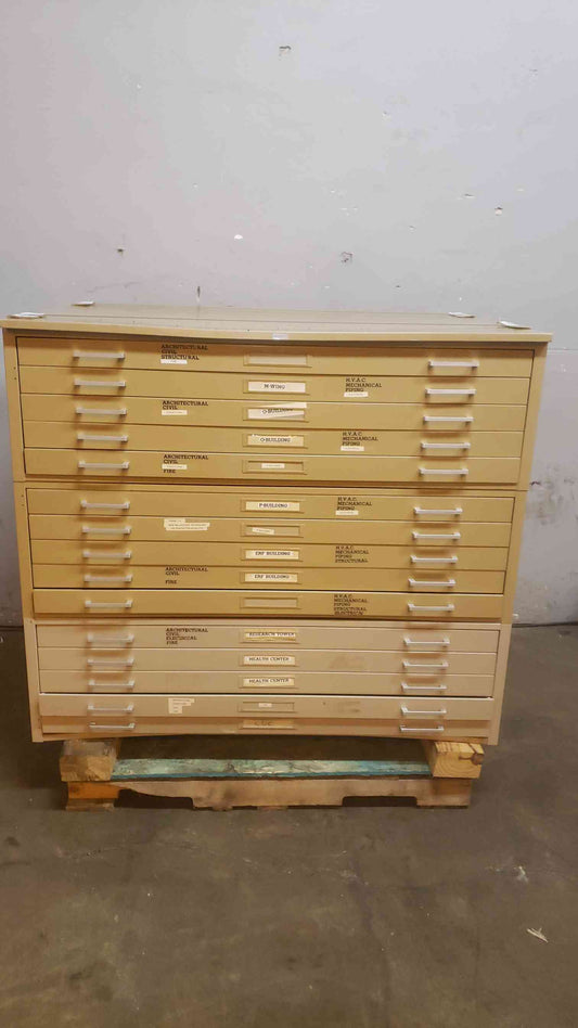 Hamilton 54" Three Tier Filing Cabinet (SKU: 109576)
