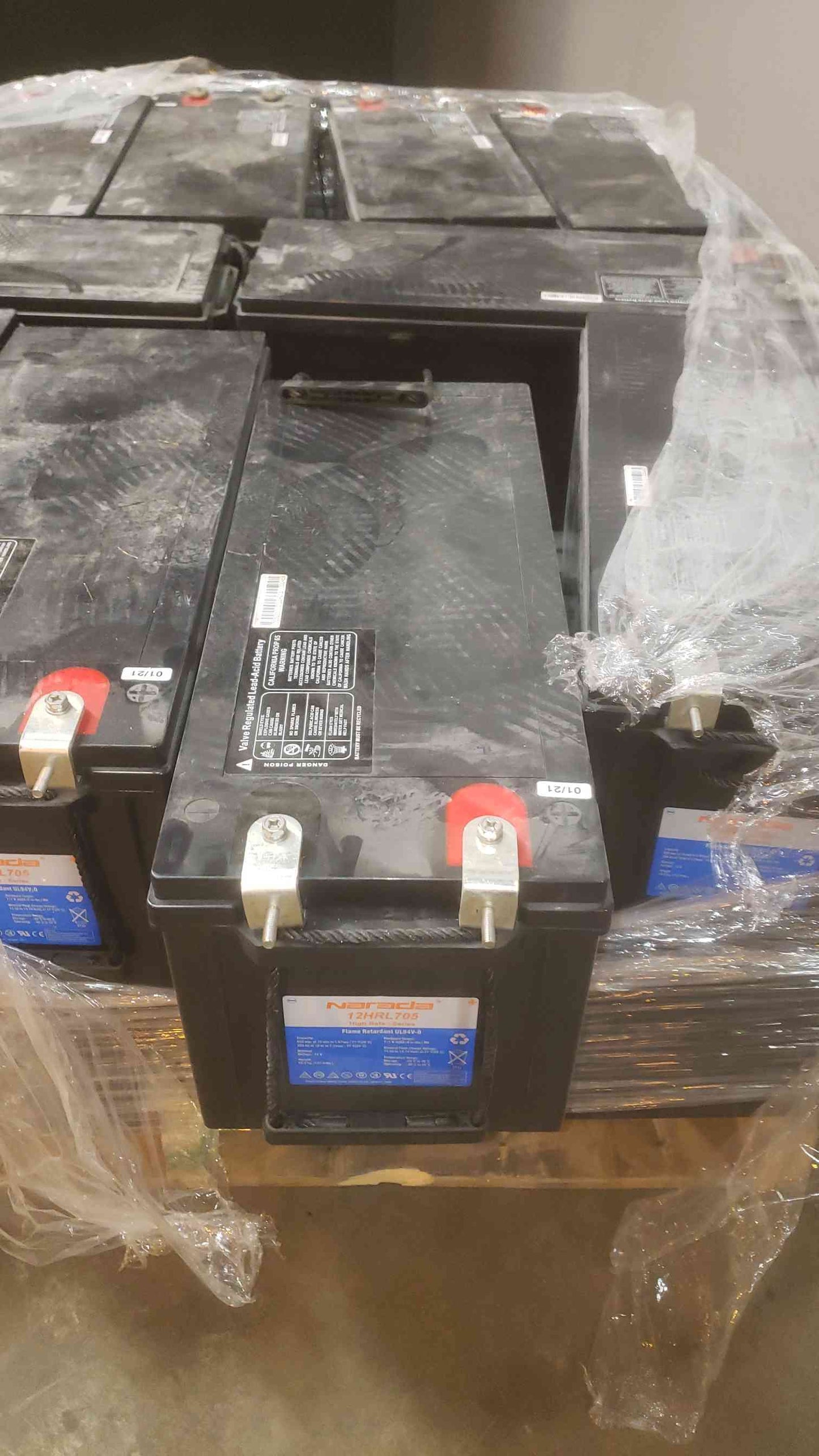 223AH Narada 12V High Rate VRLA Battery 12HRL705 '21 Solar Audio UPS TESTED (SKU: 109754)