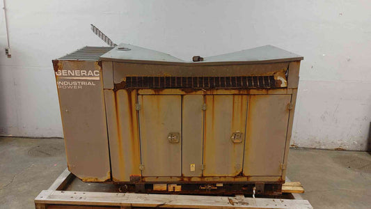 AS IS - 35KW Generac Generator Nat Gas LP SG35 3PH 85Hrs '16 Rusted (109810)