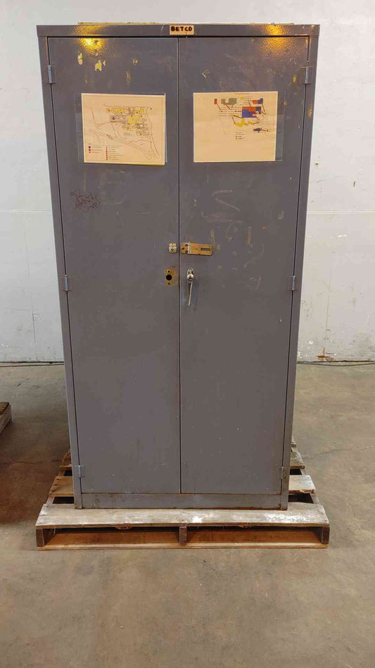 6' Metal Storage Cabinet with Shelves 18x36x72 (SKU: 109889