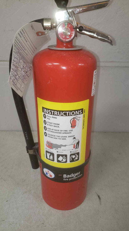 Badger ABC Dry Chemical B10M Out of Service Commercial Fire Extinguisher (SKU: 109894)