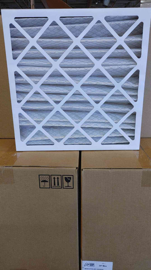 New Box of 6 Air Guard DP MAX 20×20×4 MERV 8 Air Filter 0450403(SKU: 109876)
