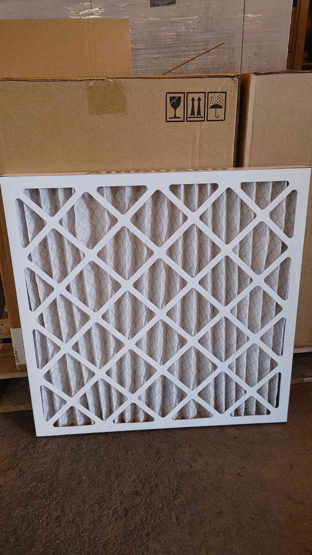NEW Box of 12 Air Guard DP Max 24Ã—24Ã—2 MERV 8 Air Filter 0450205(SKU: 109883)