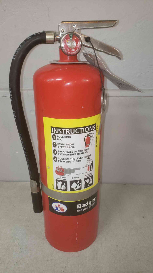 Badger ABC Dry Chemical Fire Extinguisher B10M Out of Inspection (SKU: 109898)