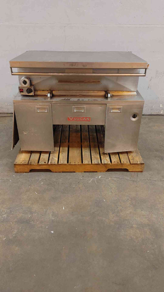 AS IS Vulcan VE 40 Gallon Manual Tilt Braising Pan/ Tilt Skillet-208V (SKU:109930)
