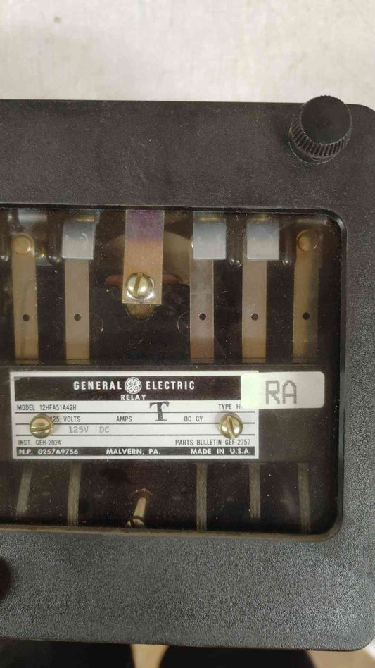 GE RELAY 125V 12HFA51A42H (SKU: 109947)