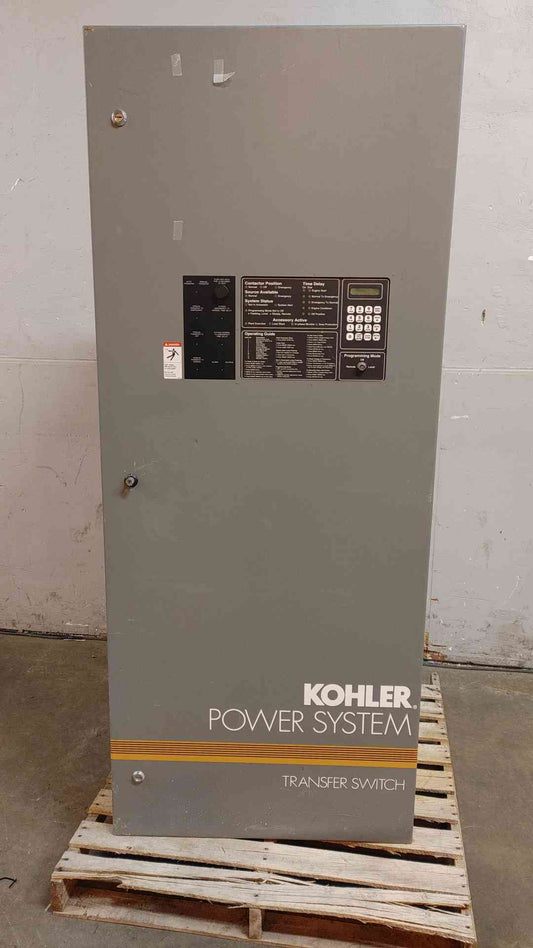 KOHLER ATS Automatic Transfer Switch 480V 600A 3PH 60Hz ZCS-566641-0600 (SKU: 109938)
