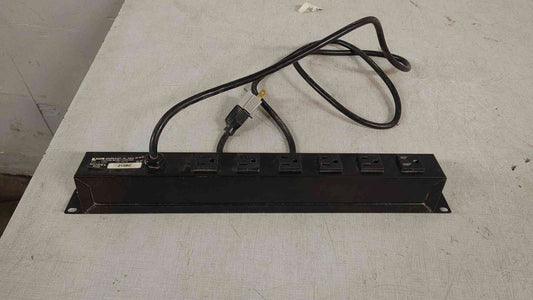 SHAPE/BROOKS 6 port 125V 15A PDU STRIP 213BC (SKU: 109971)