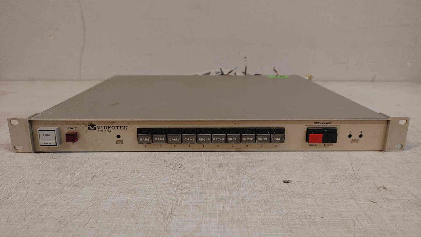 Videotek RS-10A A/V Vertical Interval Switcher (SKU: 110029)