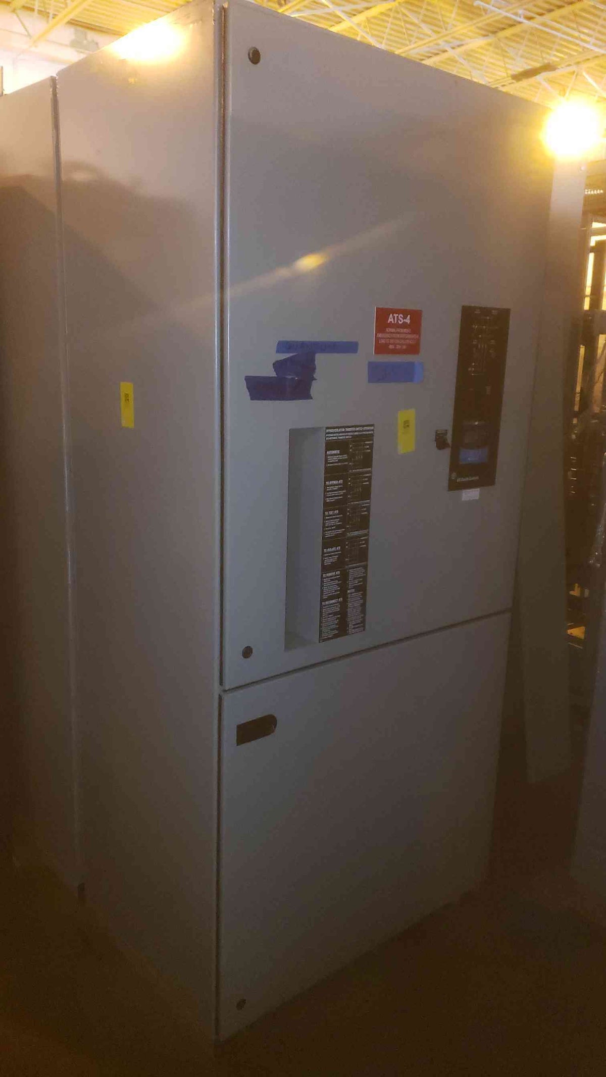 GE Zenith ZTS 800A 480V 3PH Bypass Isolation Transfer Switch ATS ZB5DB08031-07 (SKU: 110147)