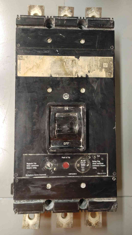 Westinghouse 229P252H01A 500A Circuit Breaker(SKU: 110190)