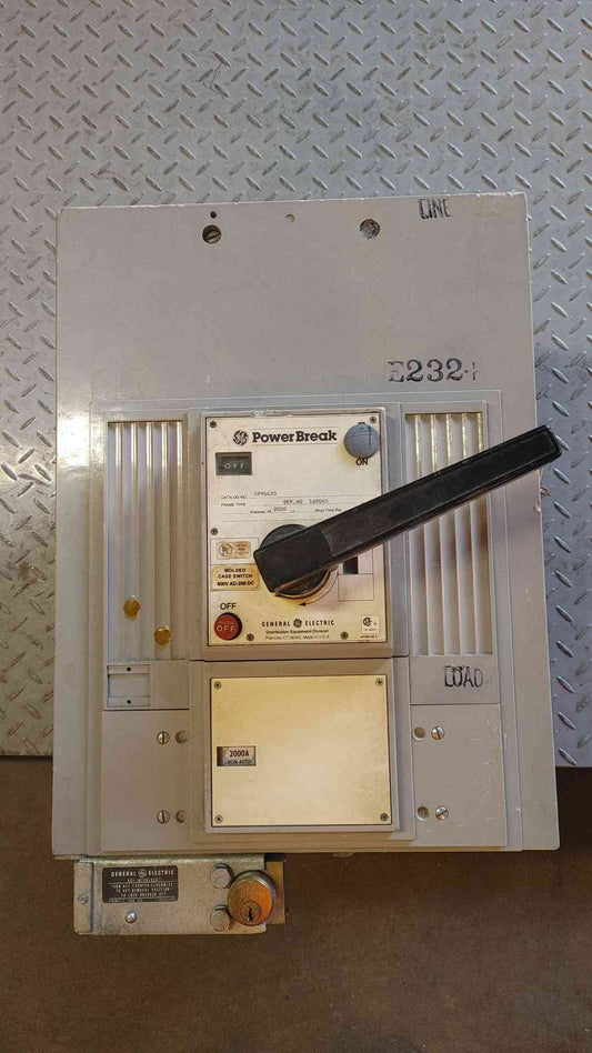 GE PowerBreak Molded Case Switch TPY6620 600V AC-250 DC(SKU: 110247)