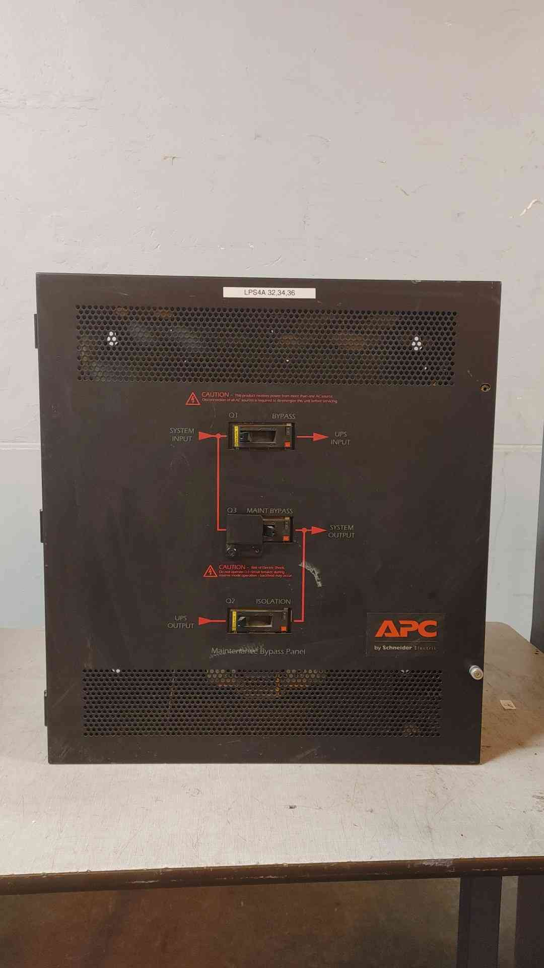 APC Smart-UPS VT/Galaxy Maintenance Bypass Panel 5BP5U20K30F-WP 30KVA (SKU: 110262)