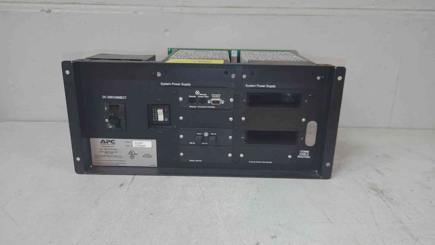 APC Symmetra PX UPS 208V 40KVA SYCF40KF System Power Supply Chassis(103599)