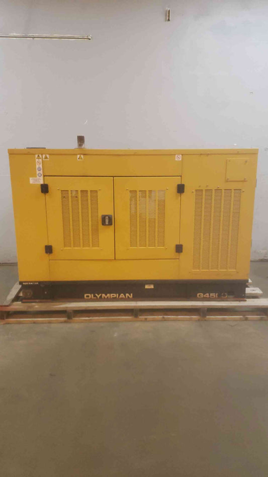 AS IS 45KW Cat Olympian 1PH Nat Gas LP Generator G45F3S 510Hrs (SKU: 110397)