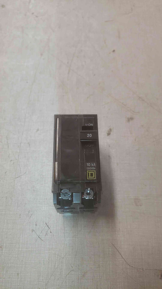 SQUARE D 2Pole 20A 120/240V CIRCUIT BREAKER (SKU: 110542)