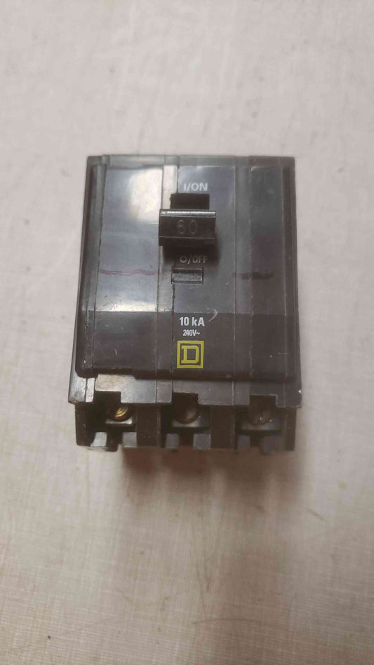 SQUARE D 3Pole 60A 240V CIRCUIT BREAKER ZZ-7131(SKU: 110534)