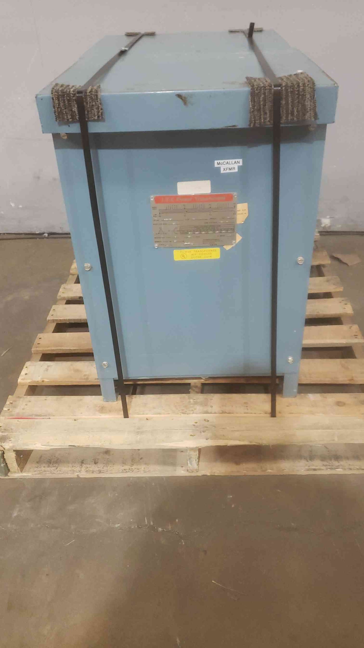 30KVA I-T-E Power Transformer 3F3Y030 480V x 208/120 3PH 60Hz(SKU: 110571)
