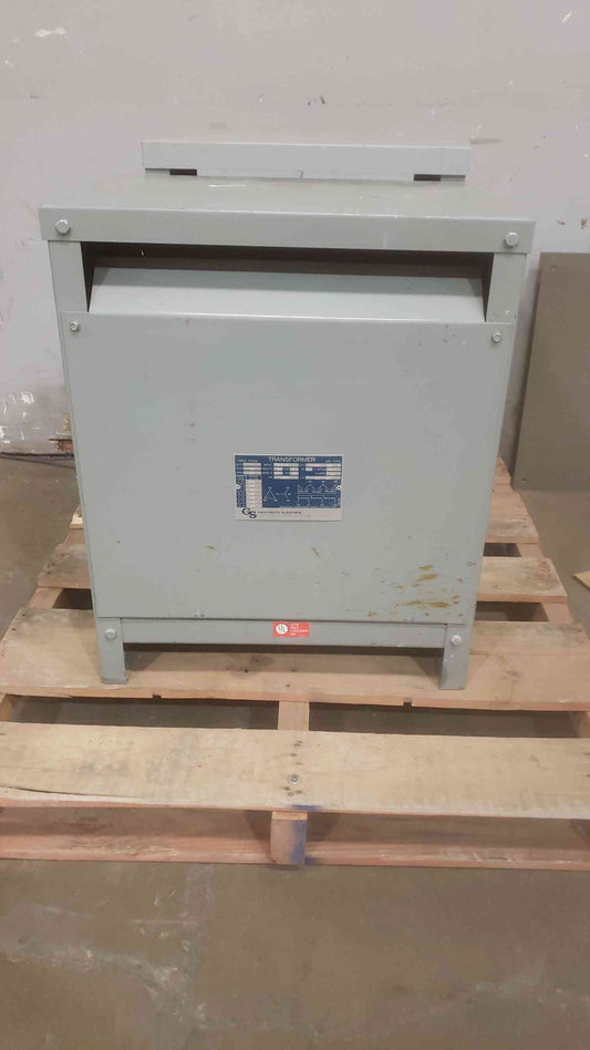 30KVA GS HEVI-DUTY ELECTRIC TRANSFORMER T2H30 480V x 208/120 3PH 60Hz(SKU: 110573)