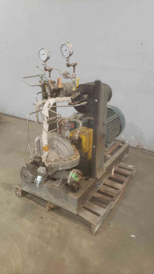 BALDOR-RELIANCE 460V 3PH 75HP 60Hz Water Pump & Motor Package w/ Guages (SKU: 110570)