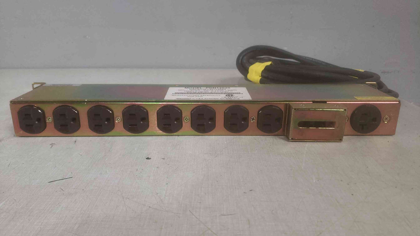 Techniques INTL 16A 120V 50/60Hz PDU Strip PDN12020(SKU: 110694)