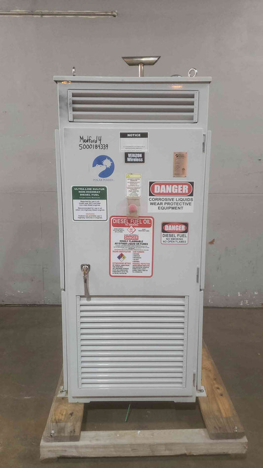 15KW POLAR POWER 40/60V 270A DC Diesel Generator 8220-603-D-15-02 77Hrs. (SKU: 110789)