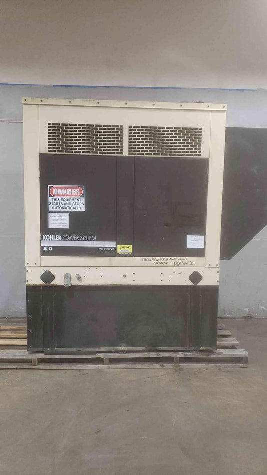 40KW Kohler 40RE0ZJB 1&3Ph Diesel Generator 471 Hrs John Deere 3029 2.9L TESTED (SKU: 110791)