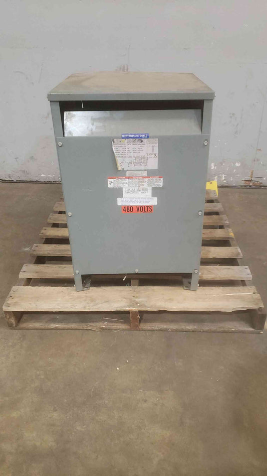 30KVA SQUARE D SORGEL 3PH General Purpose Transformer 480 208/120