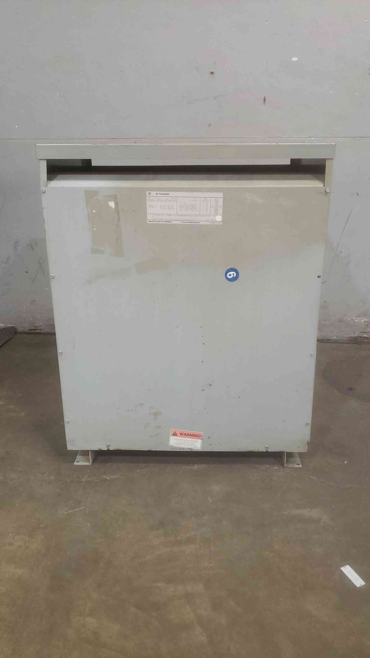 225KVA GE Transformer 60Hz 3PH 9T23Q9477 480 208/120