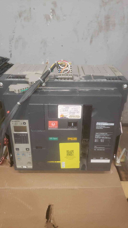 Square D 2000A Masterpact 3 Pole Breaker NW20H WL3FFV41A9SFDFXXAX (SKU: 110927)