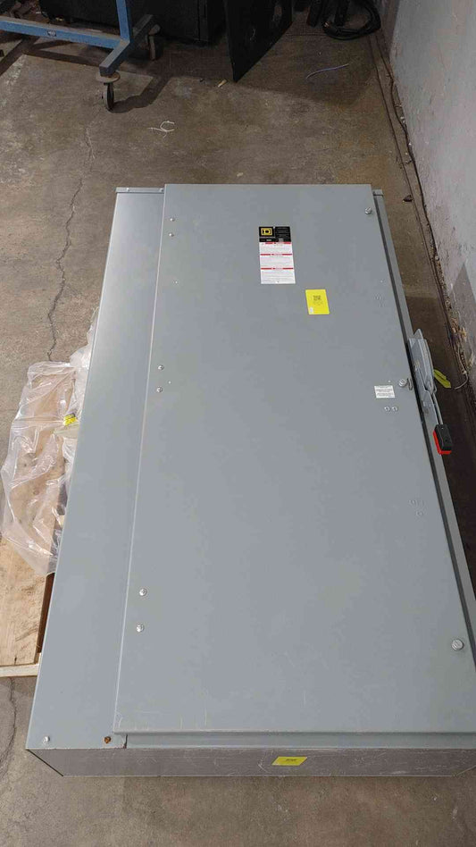 Square D 1200A 600VAC/VDC Heavy Duty Safety Switch w/ Fuses H368 NEW Surplus See Notes (SKU: 110961)