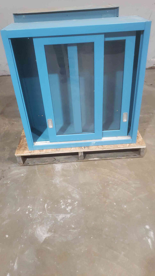 48" Overhead Casework w/2 Sliding glass doors(SKU: 111039)
