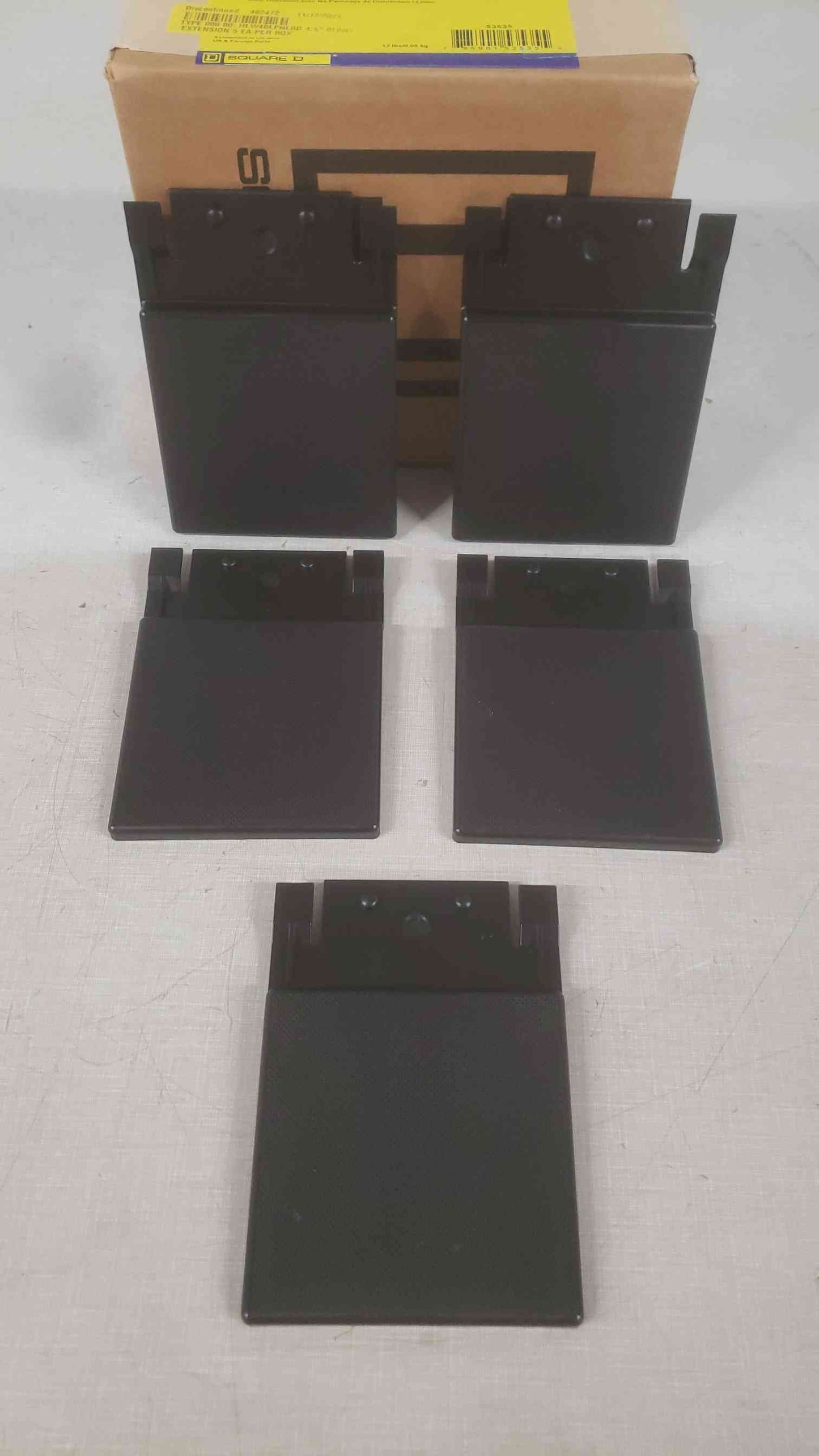 NEW SQUARE D 4.5 Blank Fillers HLW4BL Box of 5