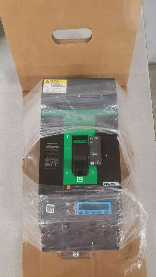 NEW SQUARE D 3PH 400A PowerPact Circuit Breaker LJA36400CU44XYP (SKU: 111147)